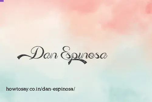 Dan Espinosa