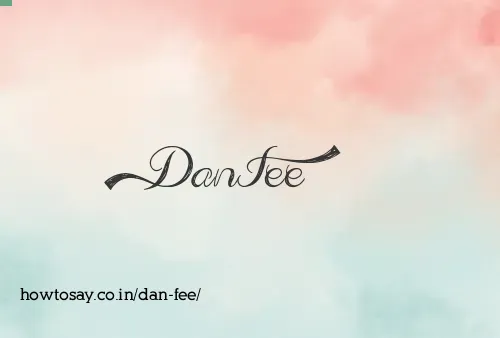 Dan Fee