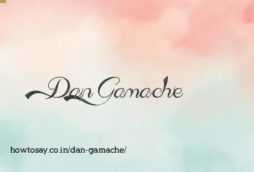 Dan Gamache