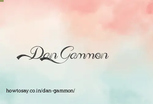 Dan Gammon