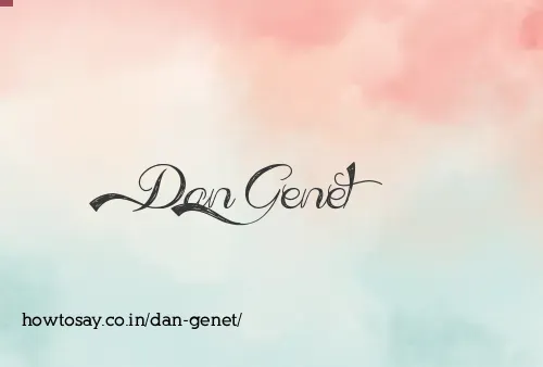 Dan Genet