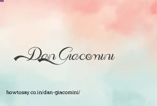 Dan Giacomini