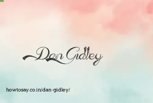Dan Gidley