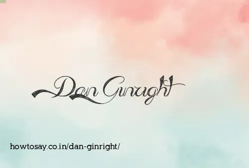 Dan Ginright