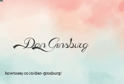 Dan Ginsburg