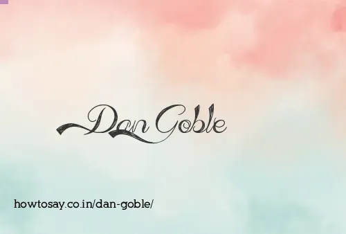 Dan Goble