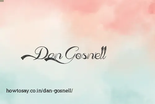 Dan Gosnell
