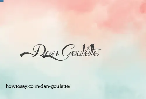 Dan Goulette
