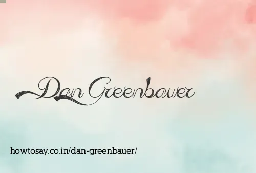 Dan Greenbauer