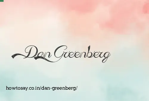 Dan Greenberg