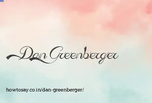 Dan Greenberger
