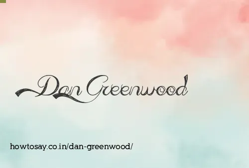 Dan Greenwood