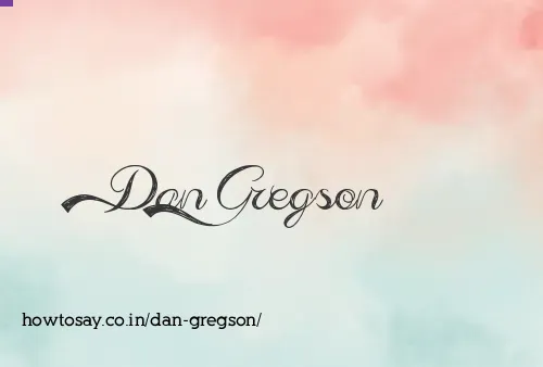 Dan Gregson