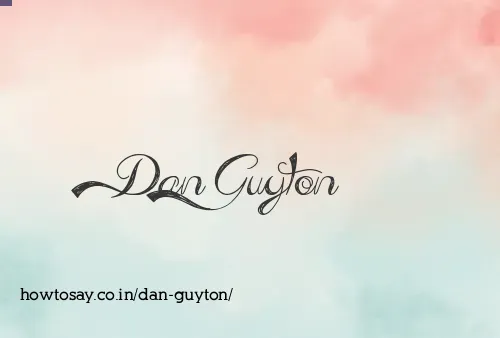 Dan Guyton