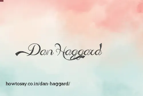 Dan Haggard