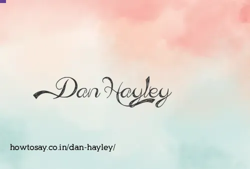 Dan Hayley