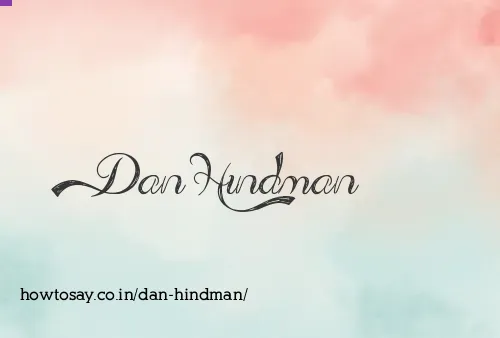 Dan Hindman