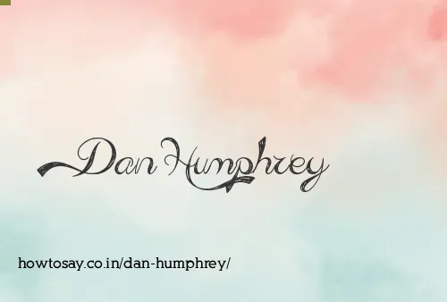 Dan Humphrey