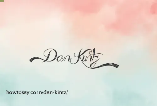 Dan Kintz