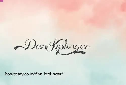 Dan Kiplinger