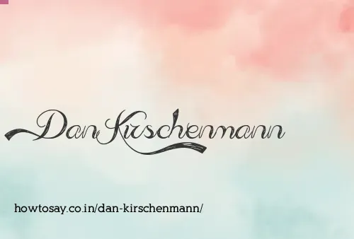 Dan Kirschenmann