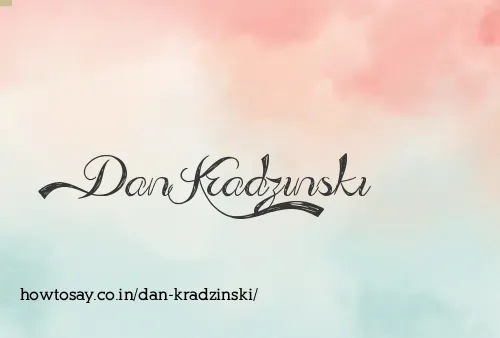 Dan Kradzinski
