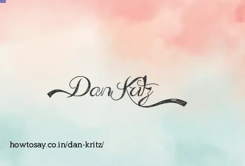 Dan Kritz