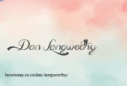 Dan Langworthy