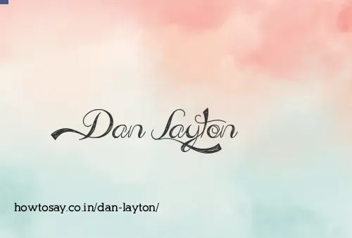 Dan Layton