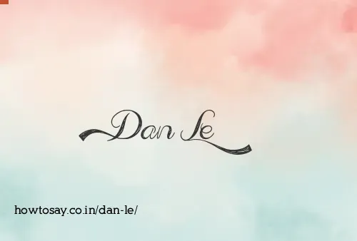 Dan Le
