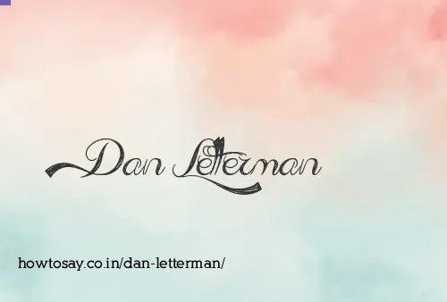 Dan Letterman