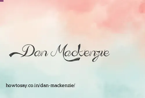Dan Mackenzie