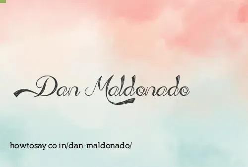 Dan Maldonado