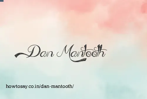 Dan Mantooth