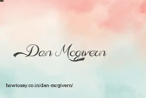 Dan Mcgivern