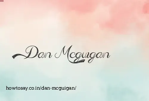 Dan Mcguigan