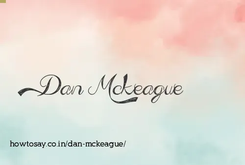 Dan Mckeague