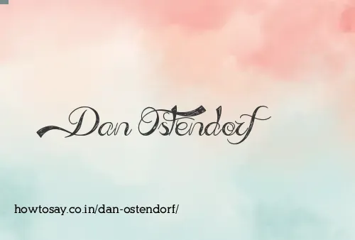 Dan Ostendorf
