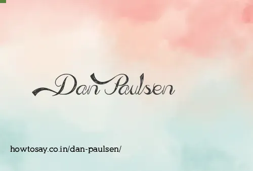 Dan Paulsen