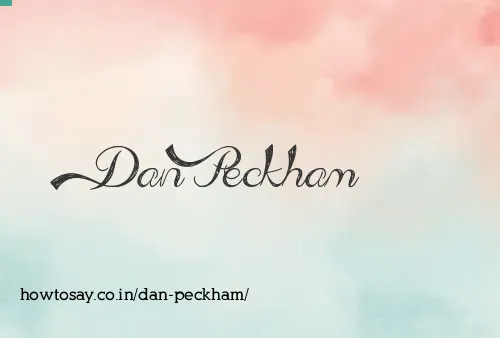 Dan Peckham