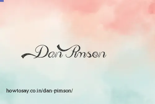 Dan Pimson