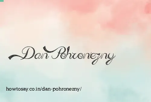 Dan Pohronezny