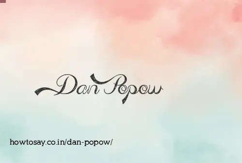 Dan Popow