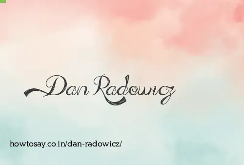 Dan Radowicz