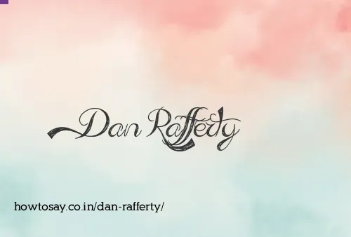 Dan Rafferty
