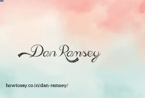 Dan Ramsey