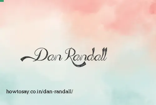 Dan Randall