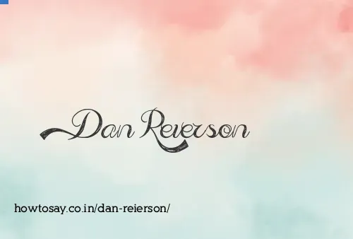 Dan Reierson