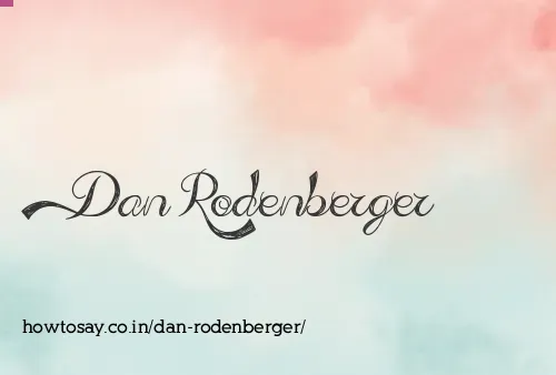 Dan Rodenberger