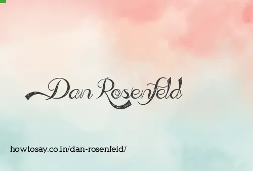 Dan Rosenfeld